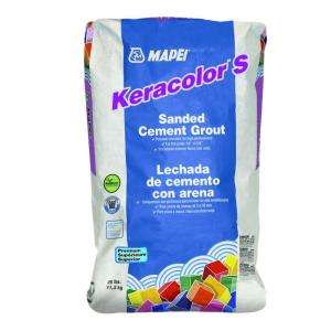 Mapei Keracolor 25 Lb Avalanche Sanded Grout 23825  
