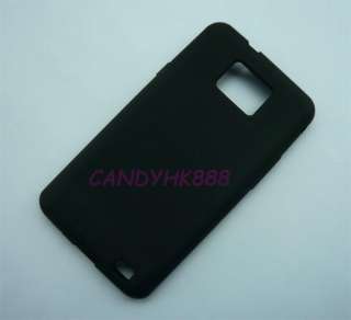 silicone Case Cover for Samsung GALAXY S2 I9100 5Color  