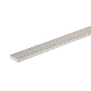   96 In. X 1 In. X 1/4 In. Aluminum Flat Bar 56880 at The Home Depot