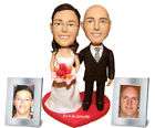 Ur personal Wedding Cake Topper Couple 3D Figurine 5.5