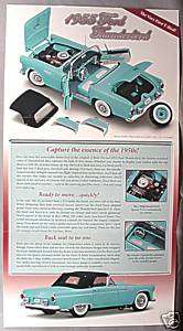 Danbury Mint 1955 Ford Thunderbird Sales Brochure  