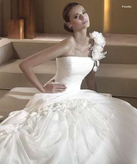 2012 New Noble Elegant Graceful One Shoulder Wedding Dress Bride Ball 