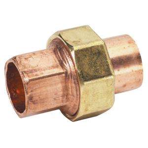 Mueller Streamline 1/2 in. Copper C x C Union W 08003H at The Home 