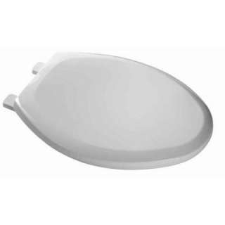 American StandardEverClean Elongated Closed Front Toilet Seat in White