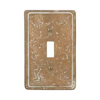   Faux Stone Noche Resin Toggle Switch Plate 8348T 