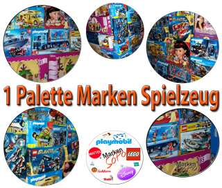 Palette Marken Spielzeug Playmobil® Lego Simba usw.  