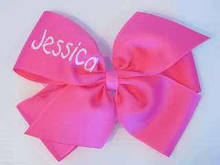 Fun PERSONALIZED Monogrammed Hair Bow hairbow xlg  