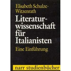   . Eine Einführung  Elisabeth Schulze Witzenrath Bücher