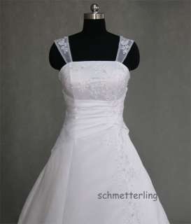 Brautkleid Hochzeitskleid 971 Weiß o.Creme/Gr.34 bis 54  