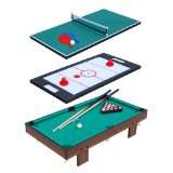 FA Sports Spieltisch Multi Gamio III, braun/grün/schwarz, 91,50x50 