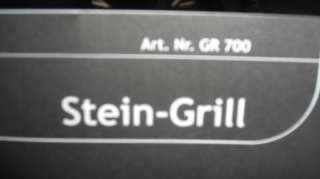 Design Stein Grill GR700 nur 1x benutzt in Berlin   Köpenick  Essen 