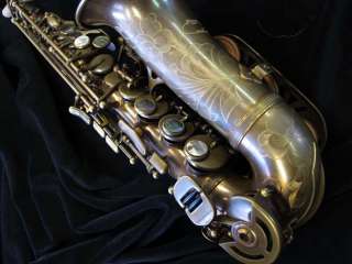 MAGENTA WINDS Soprano Saxophone   VINTAGE Finish   NEW   Ships FREE 