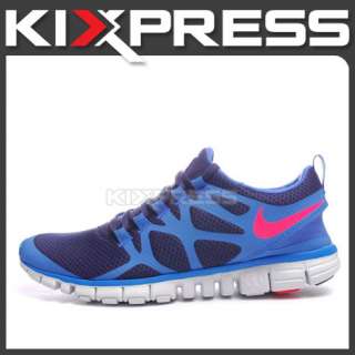 Nike Free 3.0 V3 Running Binary Blue/Solar Red  