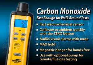 Fieldpiece SCM3 Carbon Monoxide Detector NEW  