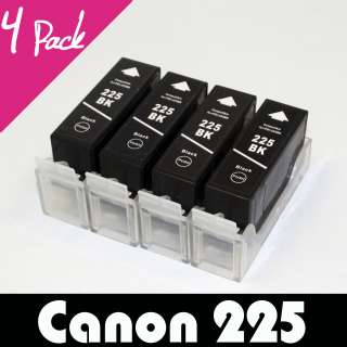   225 Black Ink Cartridges for Canon PIXMA IP4820 IP4920 IX6520 Printer