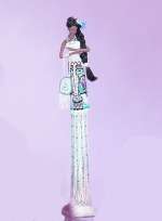 Neka 12 Porcelain Indian Show Stoppers Doll A101  