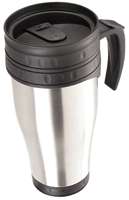   Stainless Steel Insulated 14oz Coffee Travel Mug w/Non Slip Base  NEW