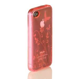 Original SEIDIO    Rosa / Pink Hülle Tasche Skin für iPhone 4 HD mit 