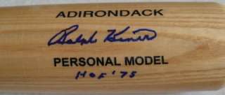 RALPH KINER Signed HOF 75 Full Size Baseball Bat JSA  
