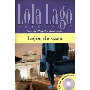 Lejos de casa. Buch und CD Lola Lago, detective. Nivel 2  