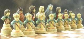 Hochwertige Schachfiguren aus Speckstein (gemahlener Stein mit 