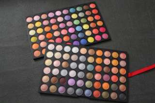 120 Color Warm Shimmer Eyeshadow Palette Makeup #3  