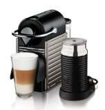 Krups XN 3015 Nespresso Pixie Electric Titan mit Milchaufschäumer 