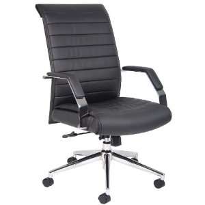   : BOSS EXECUTIVE HIGH BACK RIBBED CHAIR   Delivered: Office Products