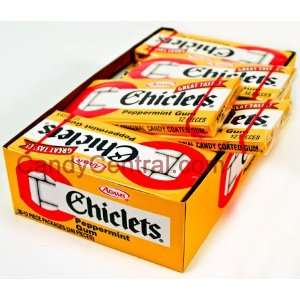 Chiclets Peppermint (20 Ct) Grocery & Gourmet Food