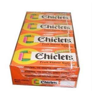 Chiclets Gum Fruit Flavored 20   12 Grocery & Gourmet Food