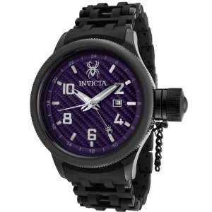   Russian Diver Collection GMT Carbon Fiber Dial Watch: Invicta: Watches