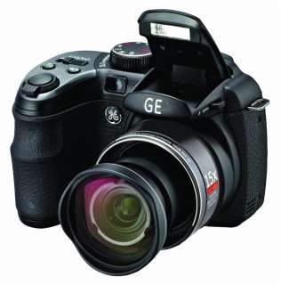 GE X500 Digital Camera+4GBNiMh Batteries & Charger+Case Bundle 14MP 