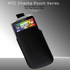 HTC CHACHA LEATHER POUCH CASE COVER SLEEVE FOR CHA CHA  