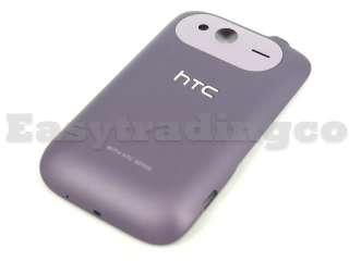 OEM Original Battery Cover Door for HTC Wildfire S A510e Purple  