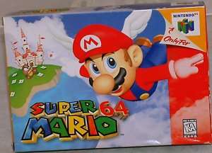 NINTENDO 64 GAME  Super 64 Mario Game (HM)  