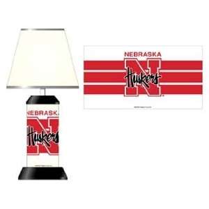 NCAA Nebraska Cornhuskers Nite Light Lamp  Sports 