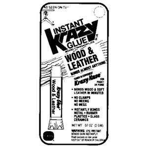 Elmers Instant Krazy Glue Original Formula For Wood & Leather 0.07 oz 