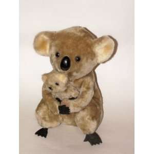 Vintage 10 Plush Koala with Baby : Toys & Games : 