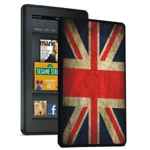  UK United Kingdom Flag   Kindle Fire Hard Shell Snap On 