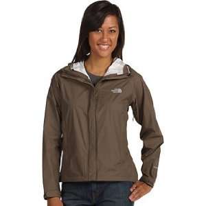 The North Face Womens Venture Rain Jacket (Small, Weimaraner Brown 