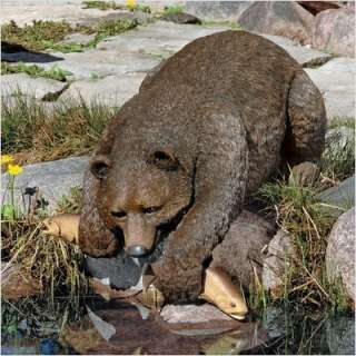 Home Decorating on Grizzly Bear Statue Home Yard   Garden Outdoor Decor Products