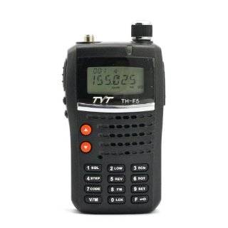 Handheld VHF & 2 Meter Amateur Radio Tranceiver 5watt, TYT TH F5 Ham 
