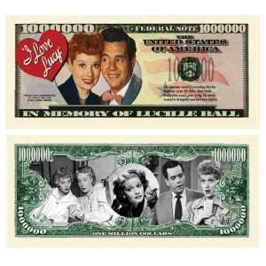  I Love Lucy Million Dollar Bill (5/$3.00): Everything Else