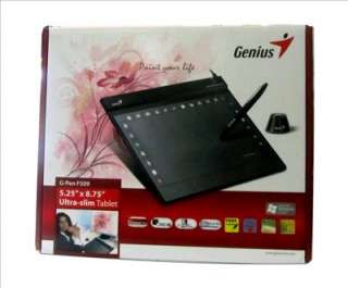 Genius G Pen F509 5.25”x8.75” USB Slim Graphics Tablet W/Cordless 