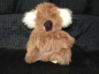 Vintage Hand Made In Oregon Plush Koala Bear Puppet Toy  