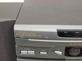Emerson Home Theater Audio System 3 CD Changer/Cassette  