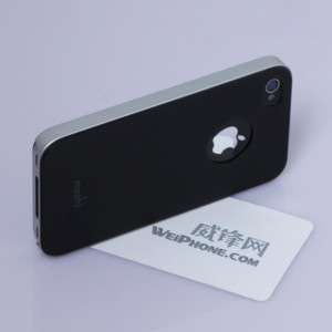 BLACK moshi iGlaze Protective Slim Thin Case iPhone 4  