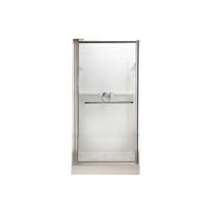 American Standard Framed Rain Glass Pivot Narrow Strike Shower Doors 