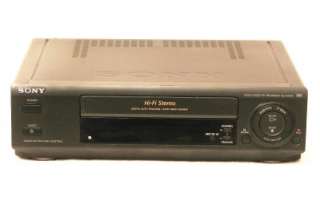 SONY SLV 675HF Hi Fi Stereo 4 HEAD VHS VCR  