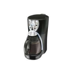  Mr. Coffee ISX43 Programmable 12 Cup Coffee Maker   Black 